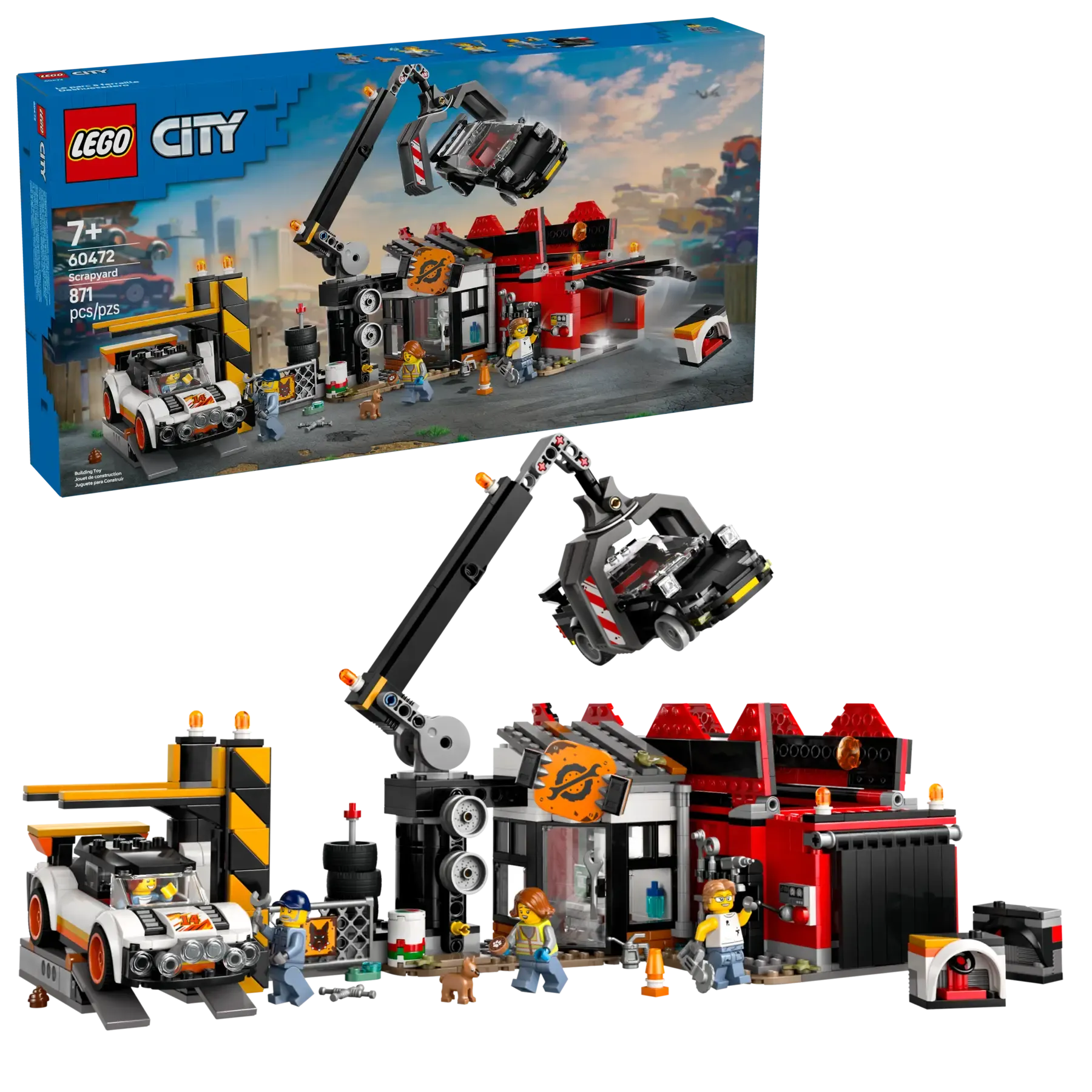 Lego Scrapyard with Cars (60472)