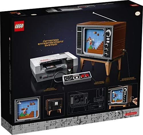 LEGO Super Mario Nintendo Entertainment System 71374 Building Set for Adults (2646 Pieces)