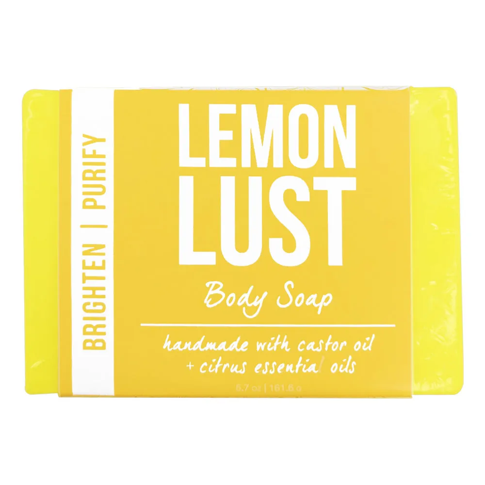Lemon Lust Scrub, Lotion & Soap Gift Set