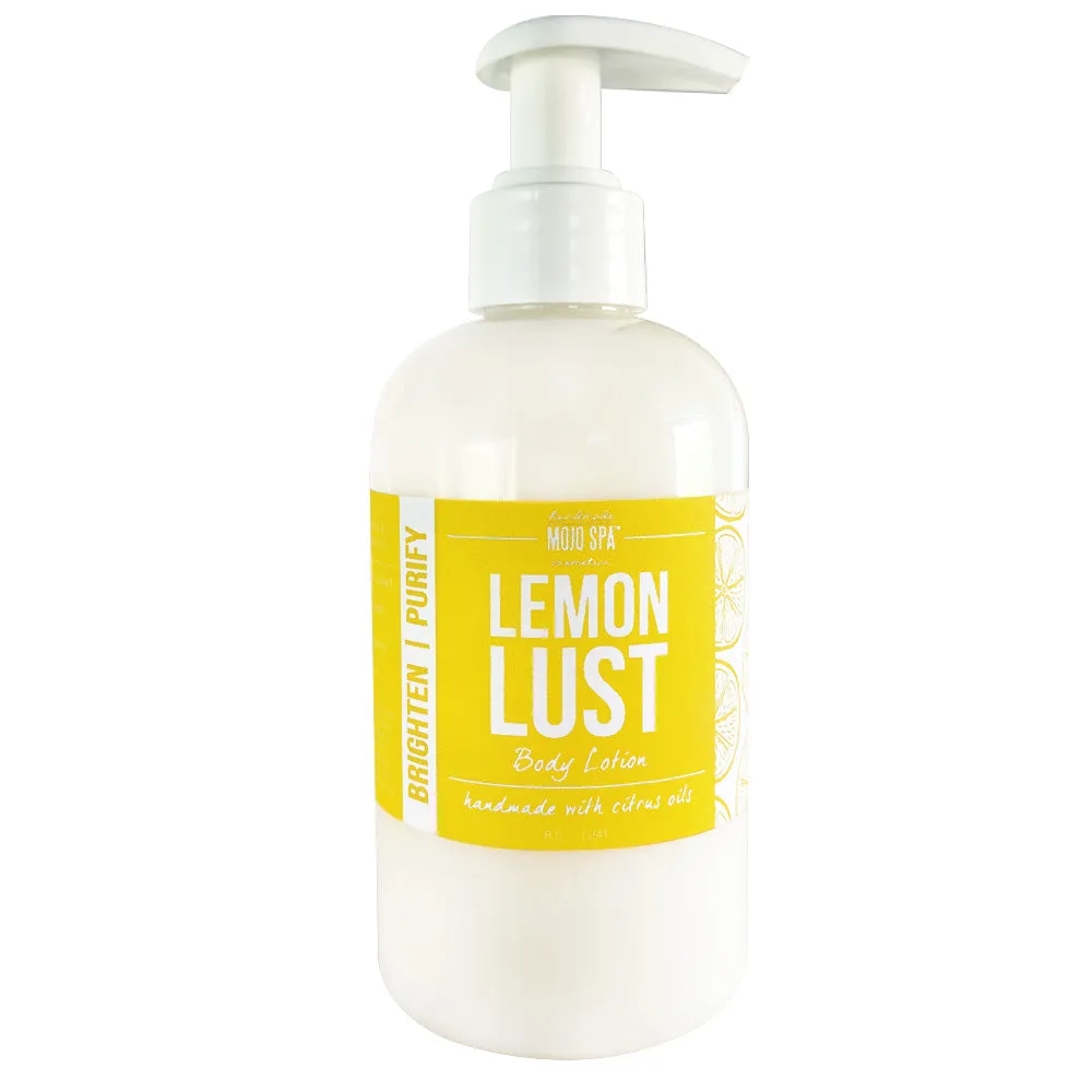 Lemon Lust Scrub, Lotion & Soap Gift Set