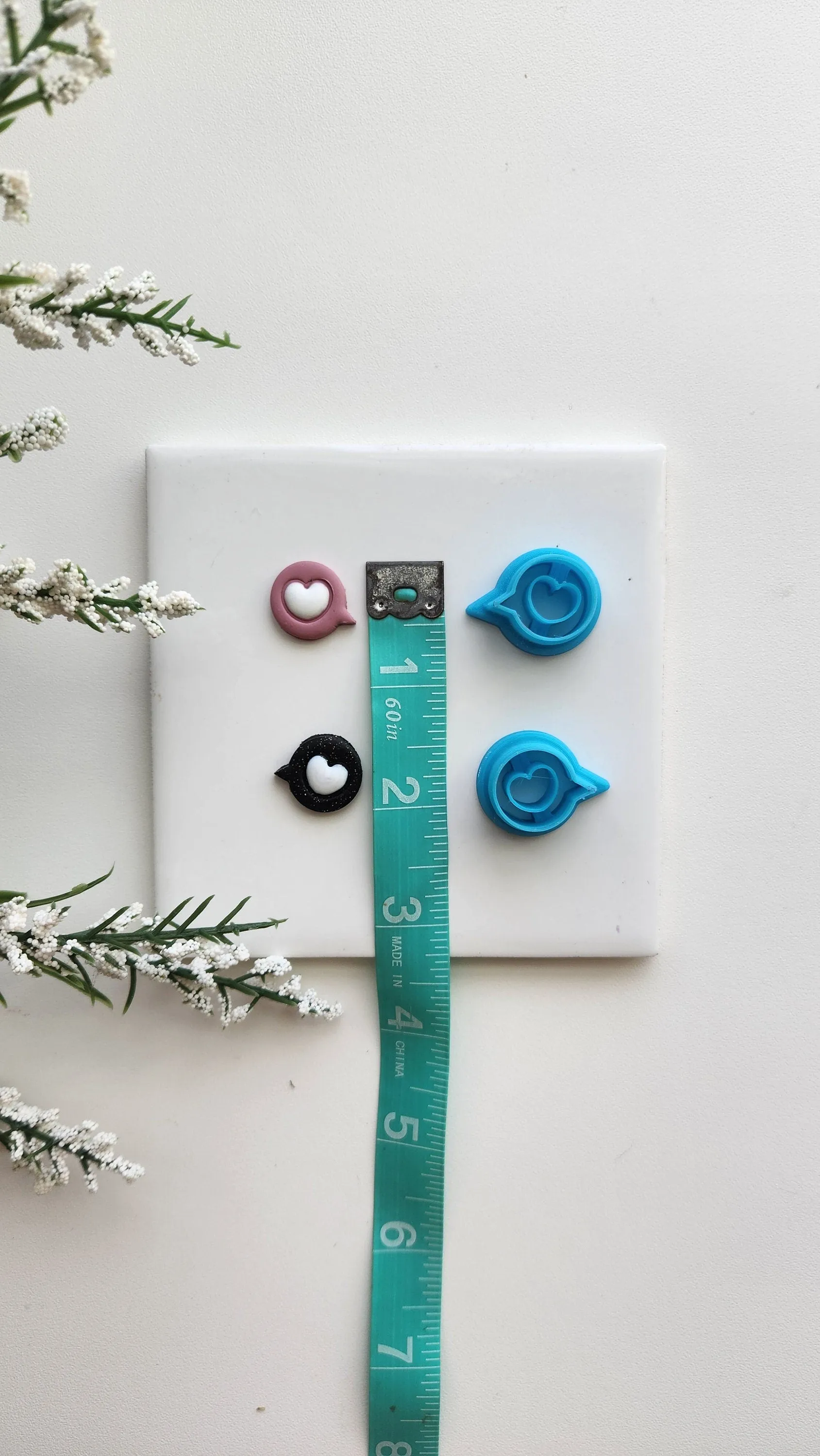 Let's Chat Set | Valentine Clay Cutter