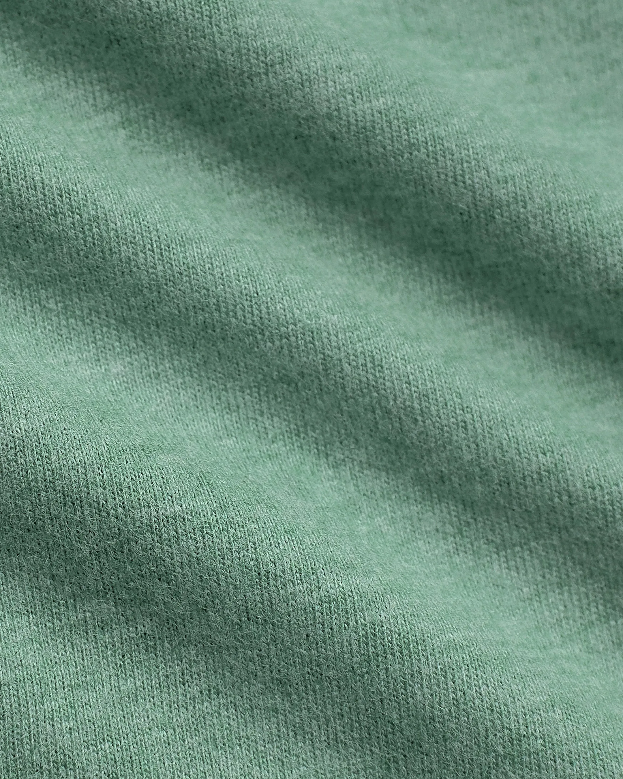 Light Heather Greenery Tall Straight Hem Crew Neck T-Shirt