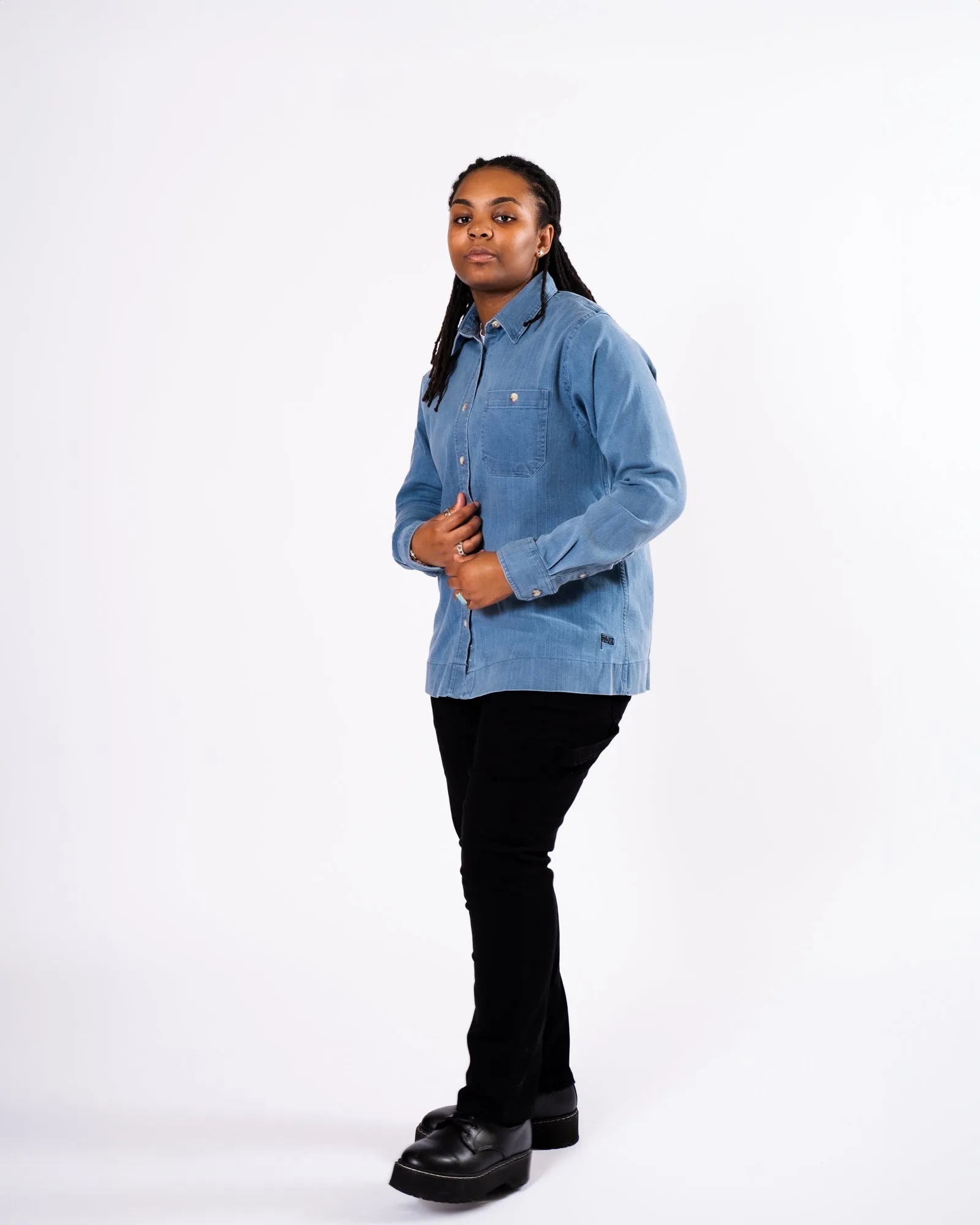 Light Wash Denim Shirt