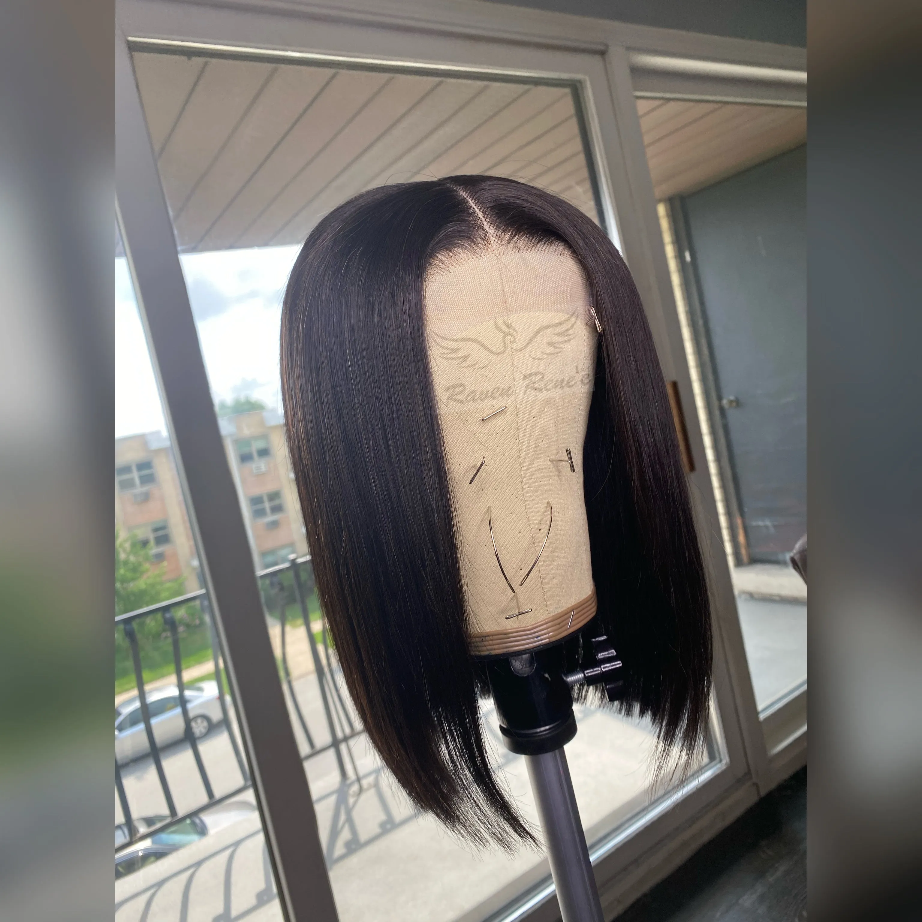 Long Blunt Cut Bob