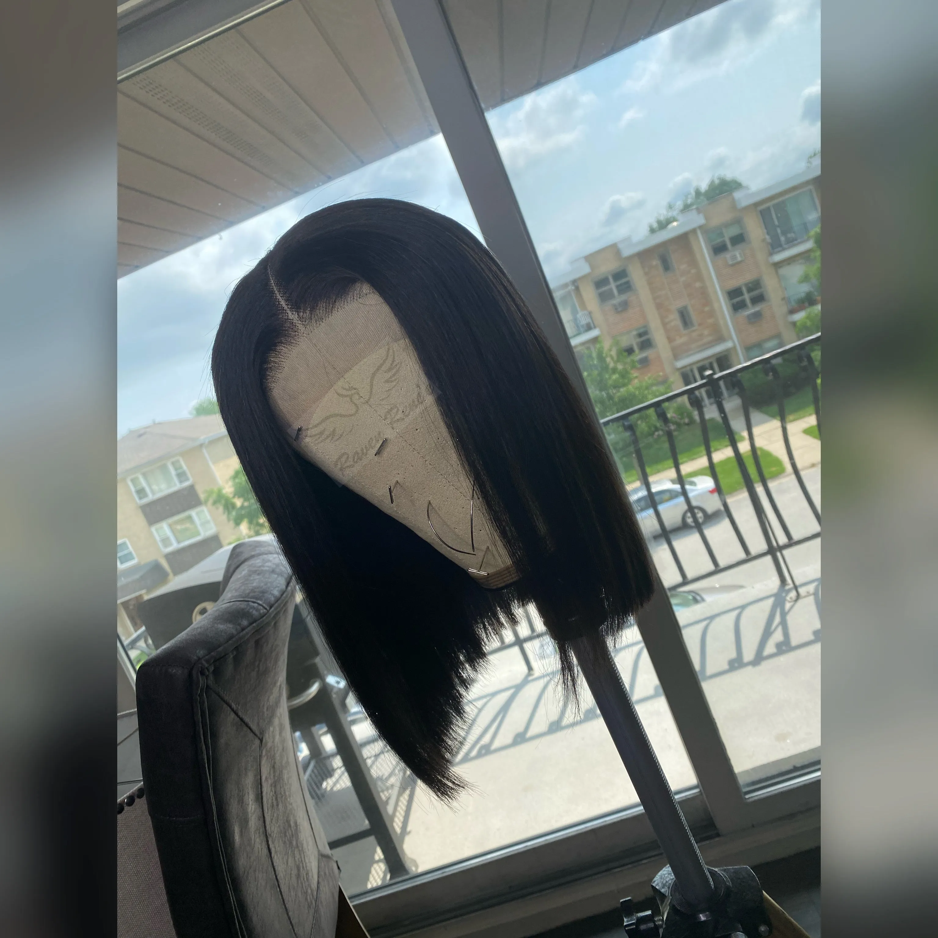Long Blunt Cut Bob