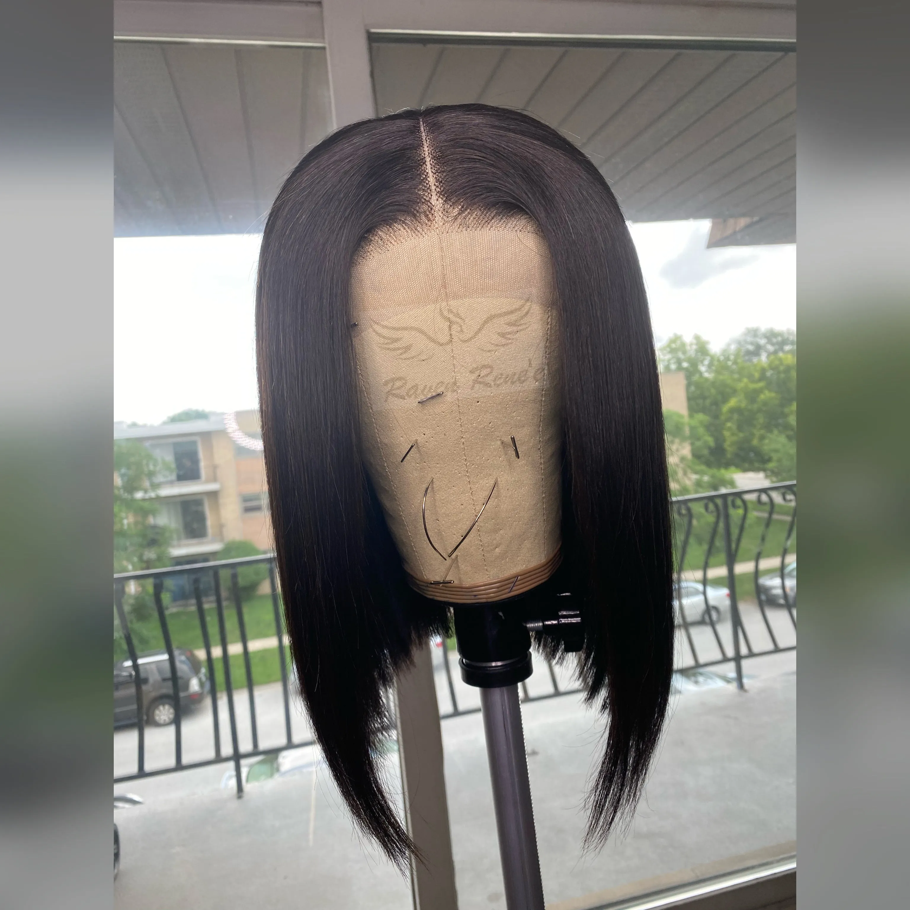 Long Blunt Cut Bob