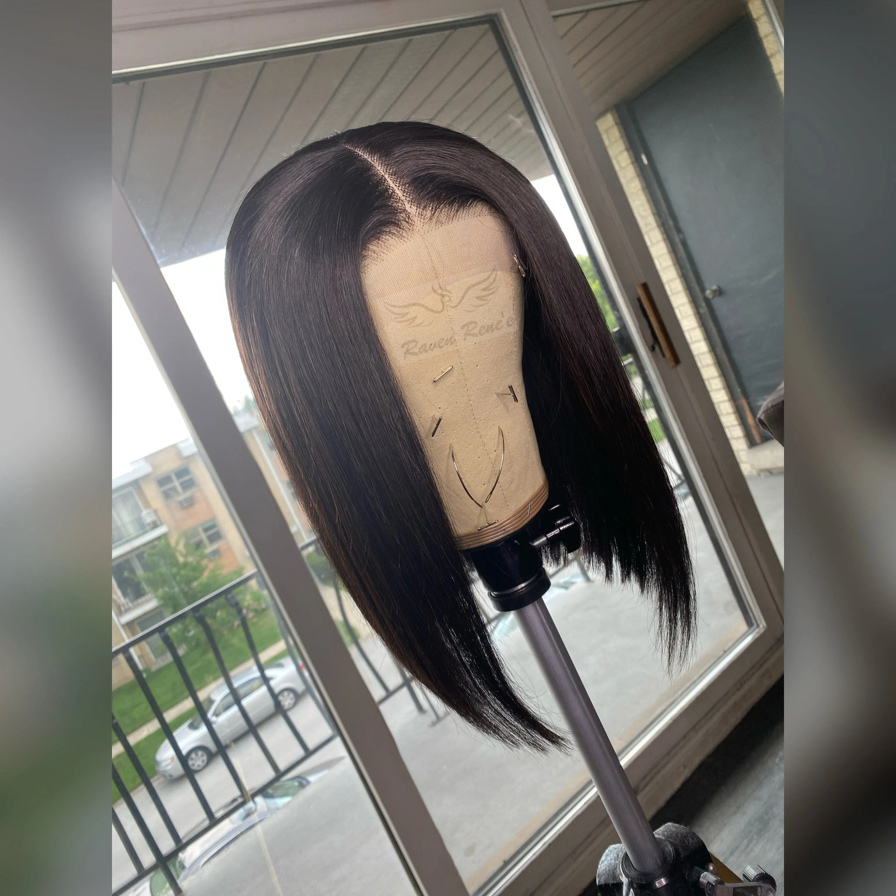 Long Blunt Cut Bob