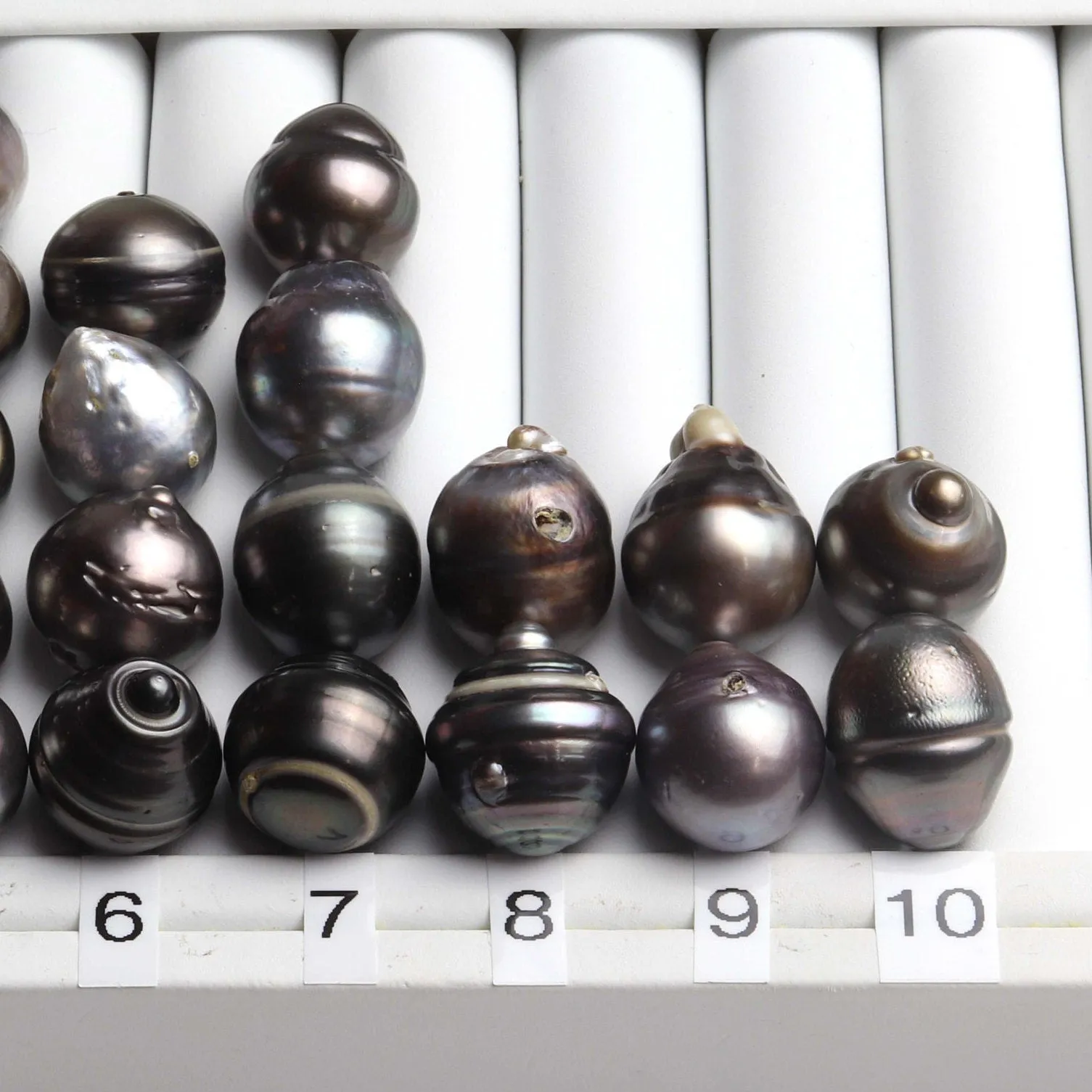 Loose Baroque Tahitian Pearl Sets, Pick you Pearls! (BTLP027)