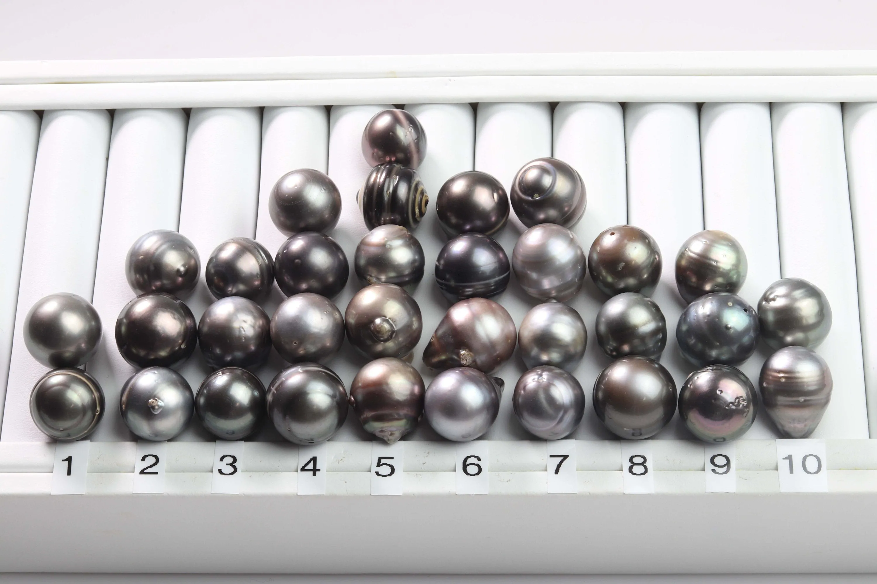 Loose Baroque Tahitian Pearl Sets, Pick you Pearls! (BTLP036)