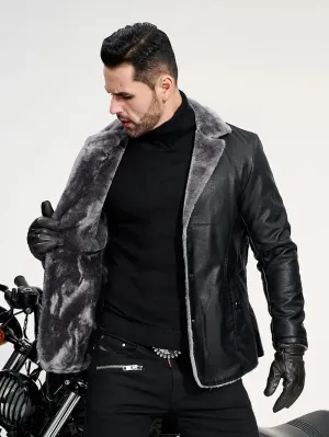 Luxuriöser Komfort – Maximilian Kunstleder Business-Mantel