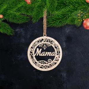 Mama - Ornament Cut out 50 - PT97