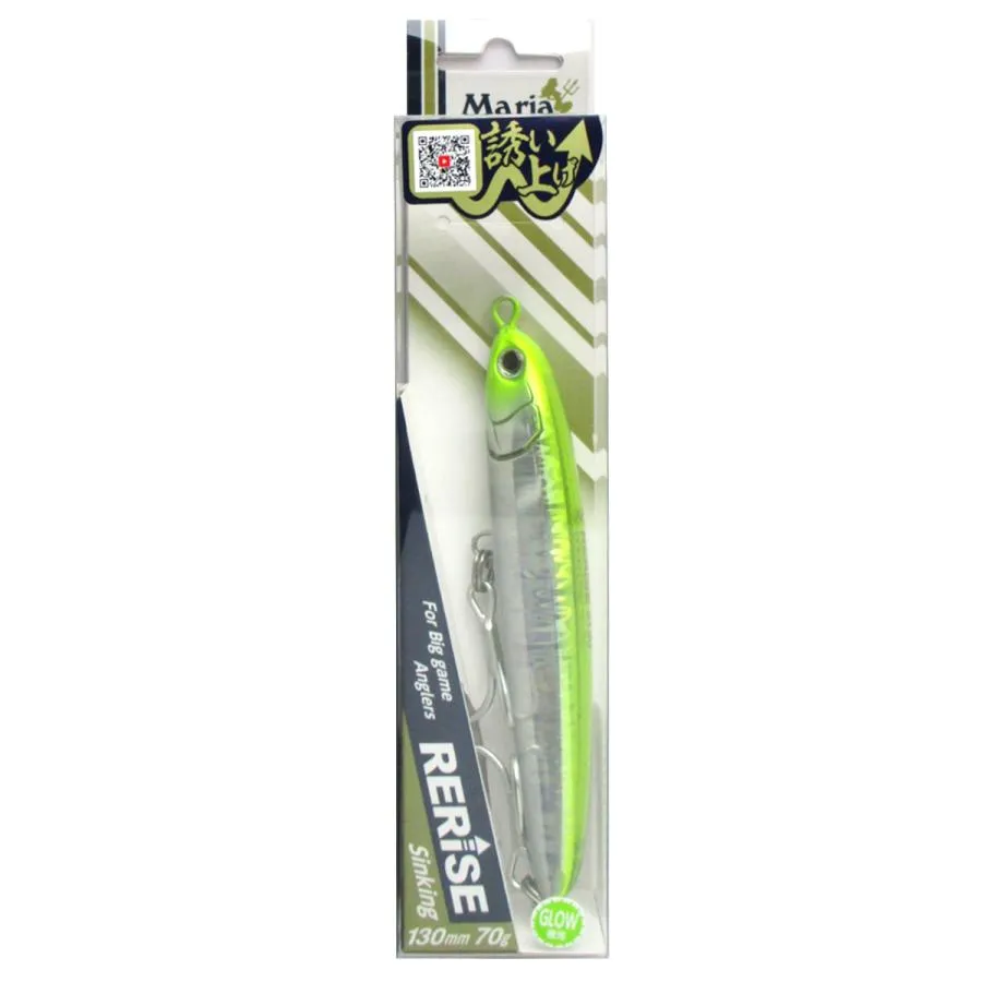MARIA Rerise S130 Sinking Stickbait Pencil Lure - B21H