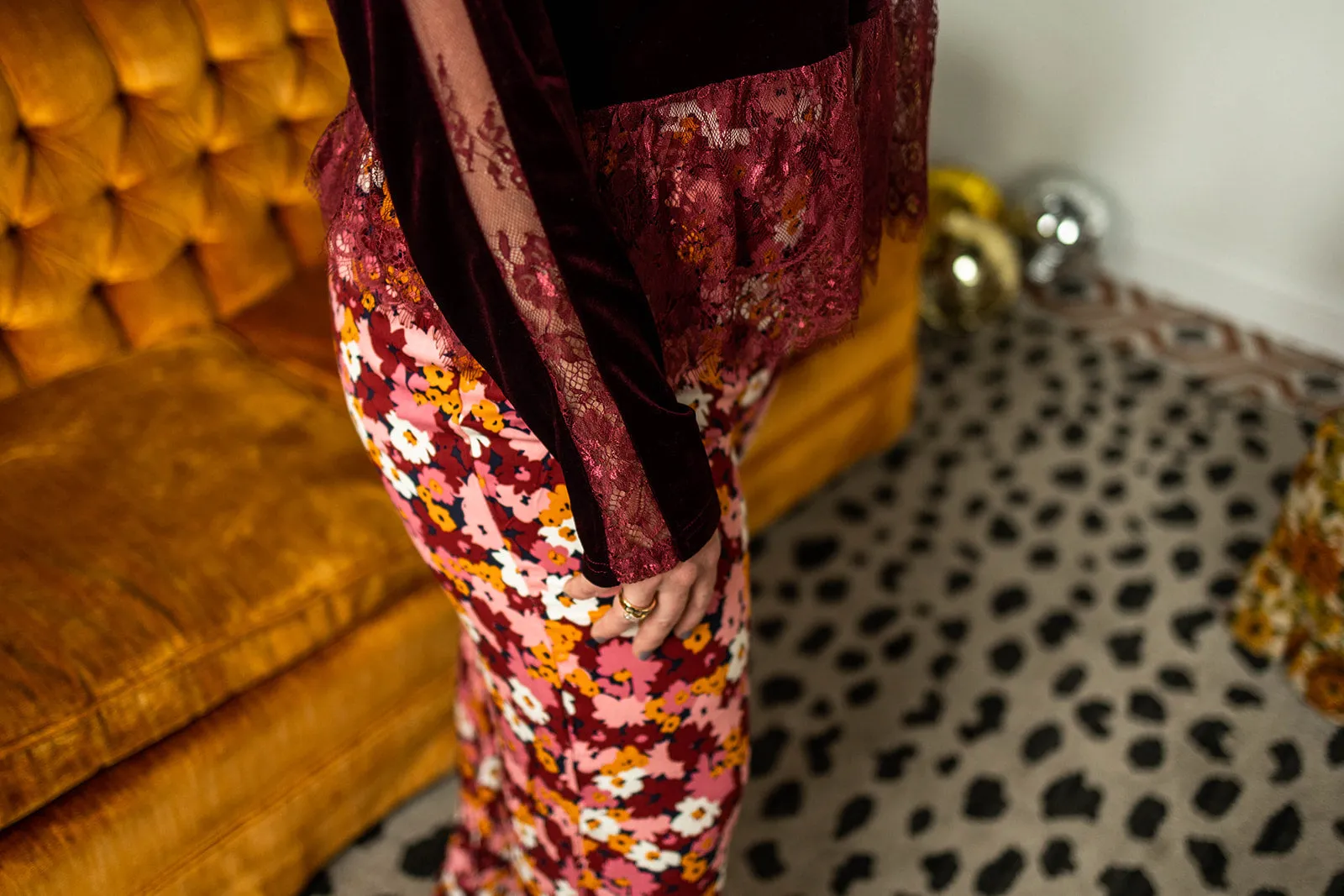maribelle pant in vintage flower