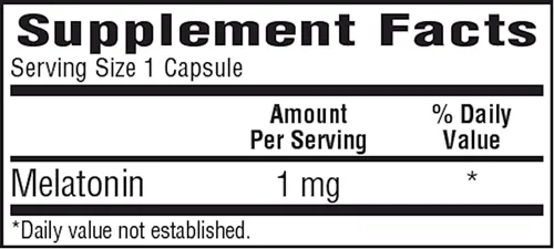 Melatonin 1 mg