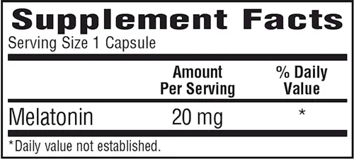 Melatonin 20 mg