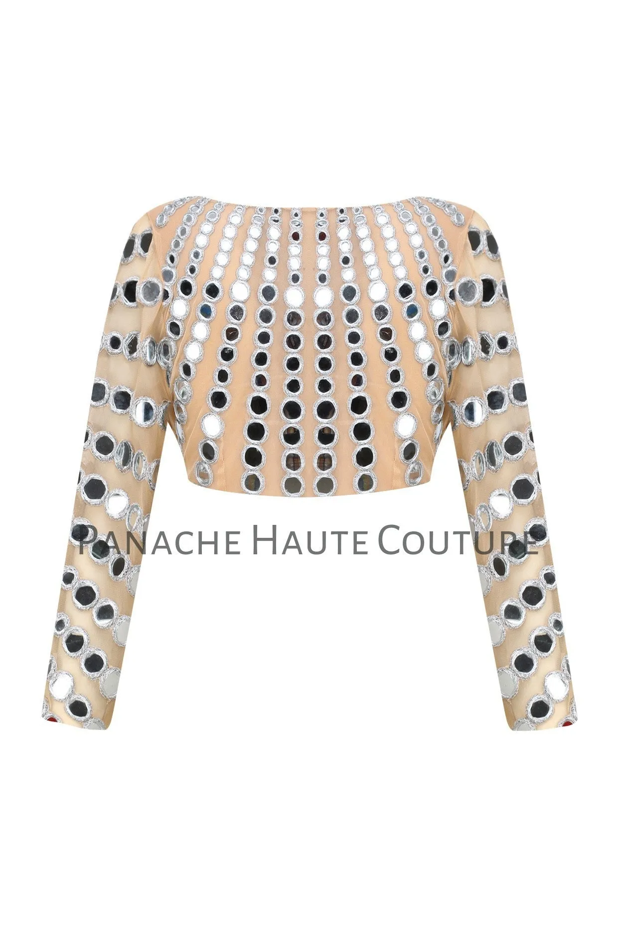 Mirror work blouse