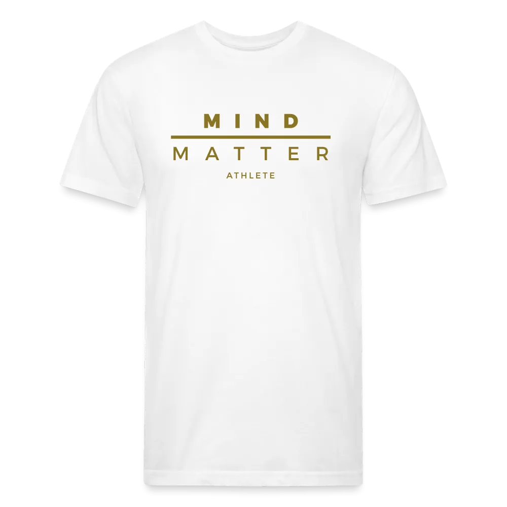 MM GOLD- UNISEX Fitted Cotton/Poly T-Shirt