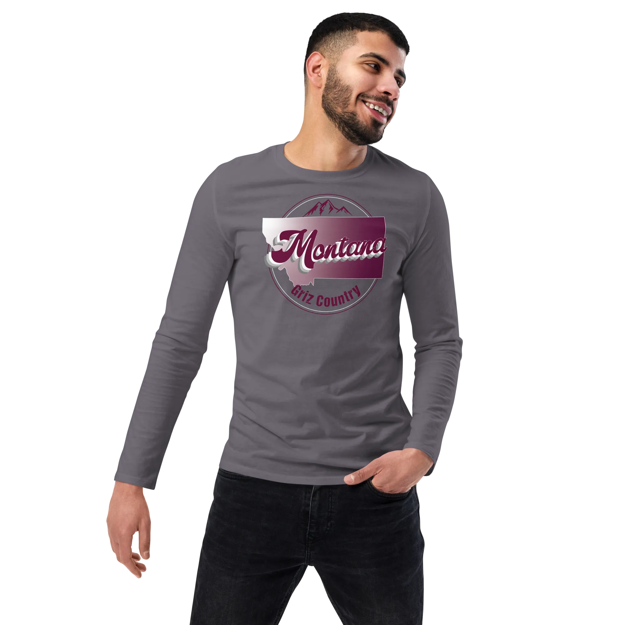 Montana Griz Country Unisex fashion long sleeve shirt