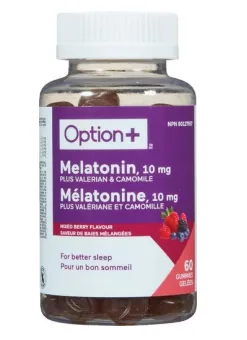 Option  Melatonin 10mg Gummies 60 Count