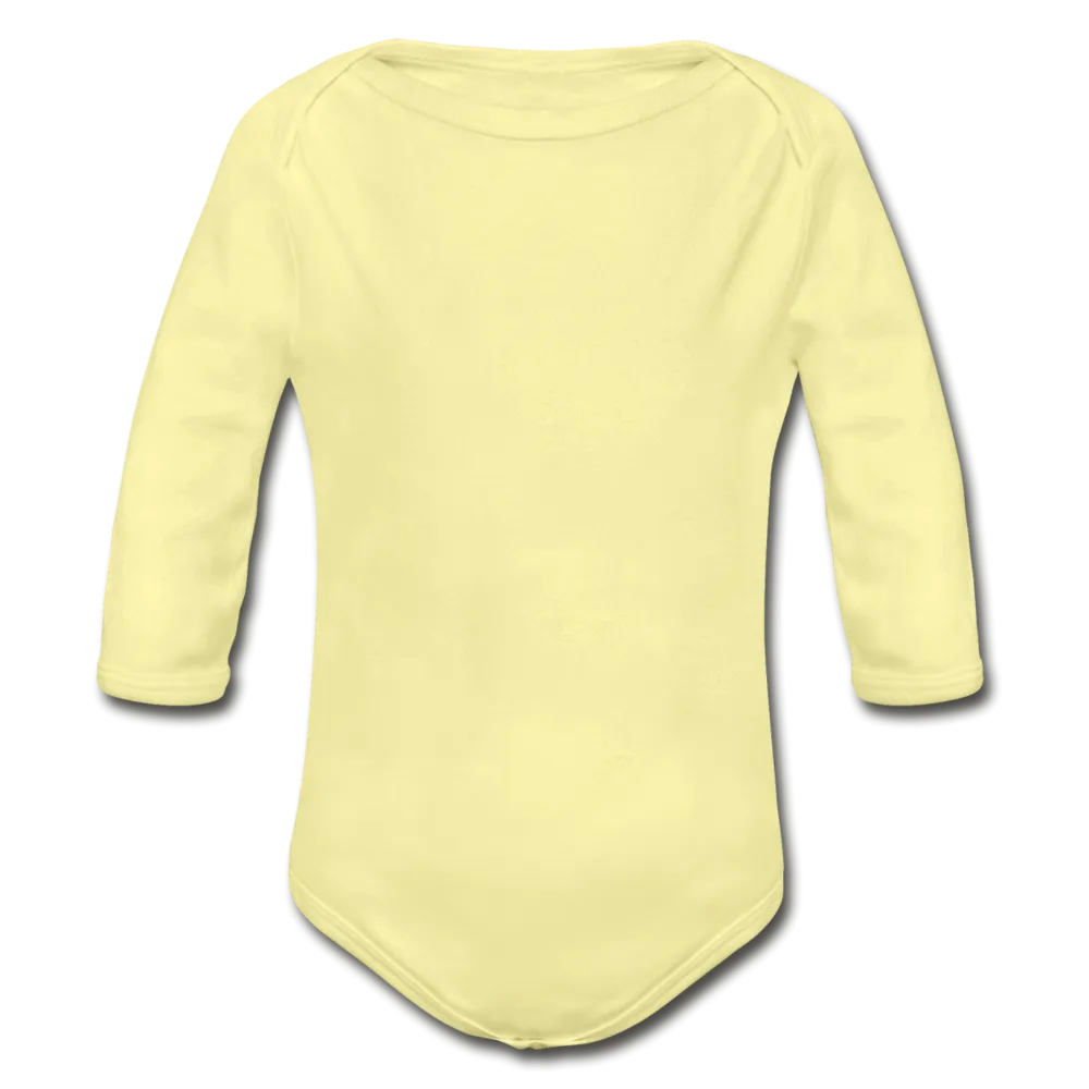 Organic Long Sleeve Baby Bodysuit (Personalize)