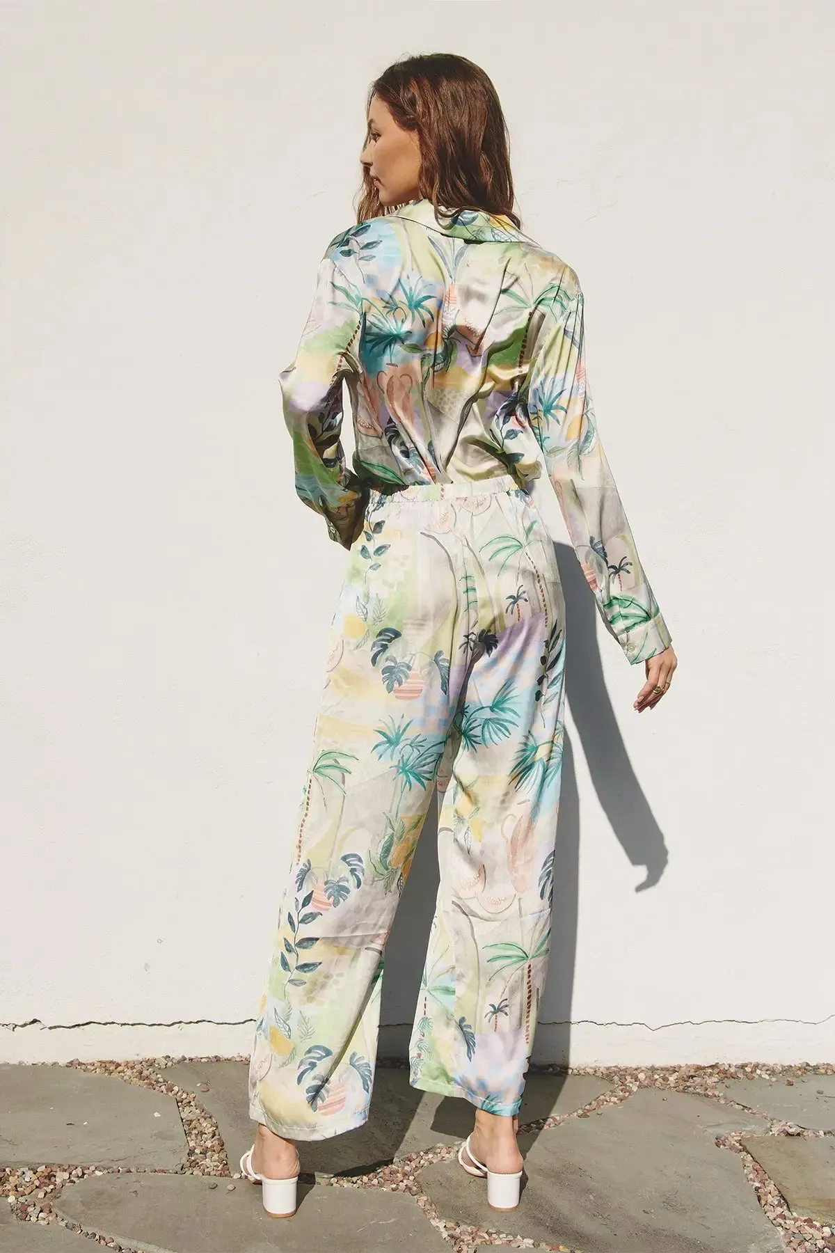 OUT OF OFFICE SHIRT AND PANTS SET
