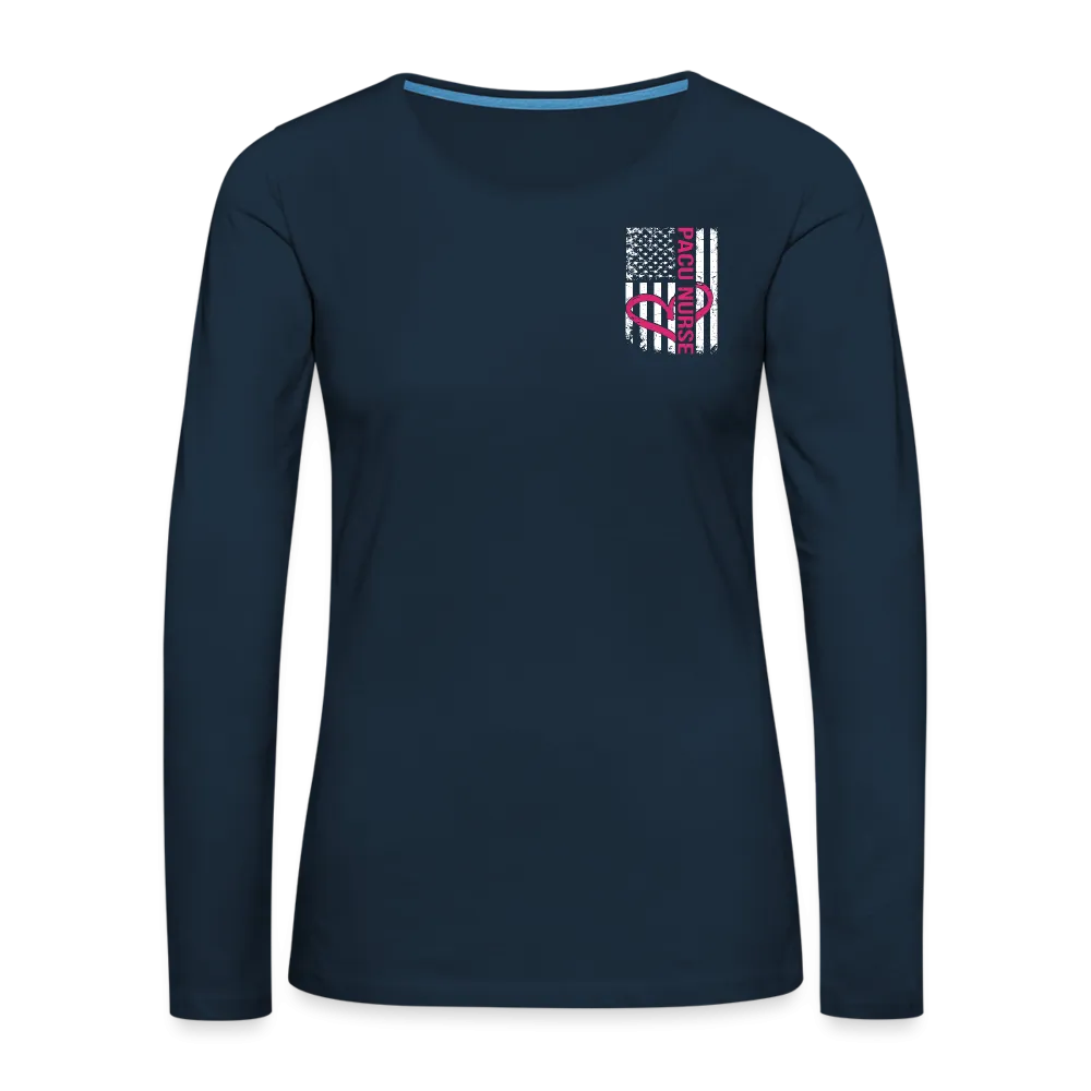 pacu nurse Women's Premium Long Sleeve T-Shirt