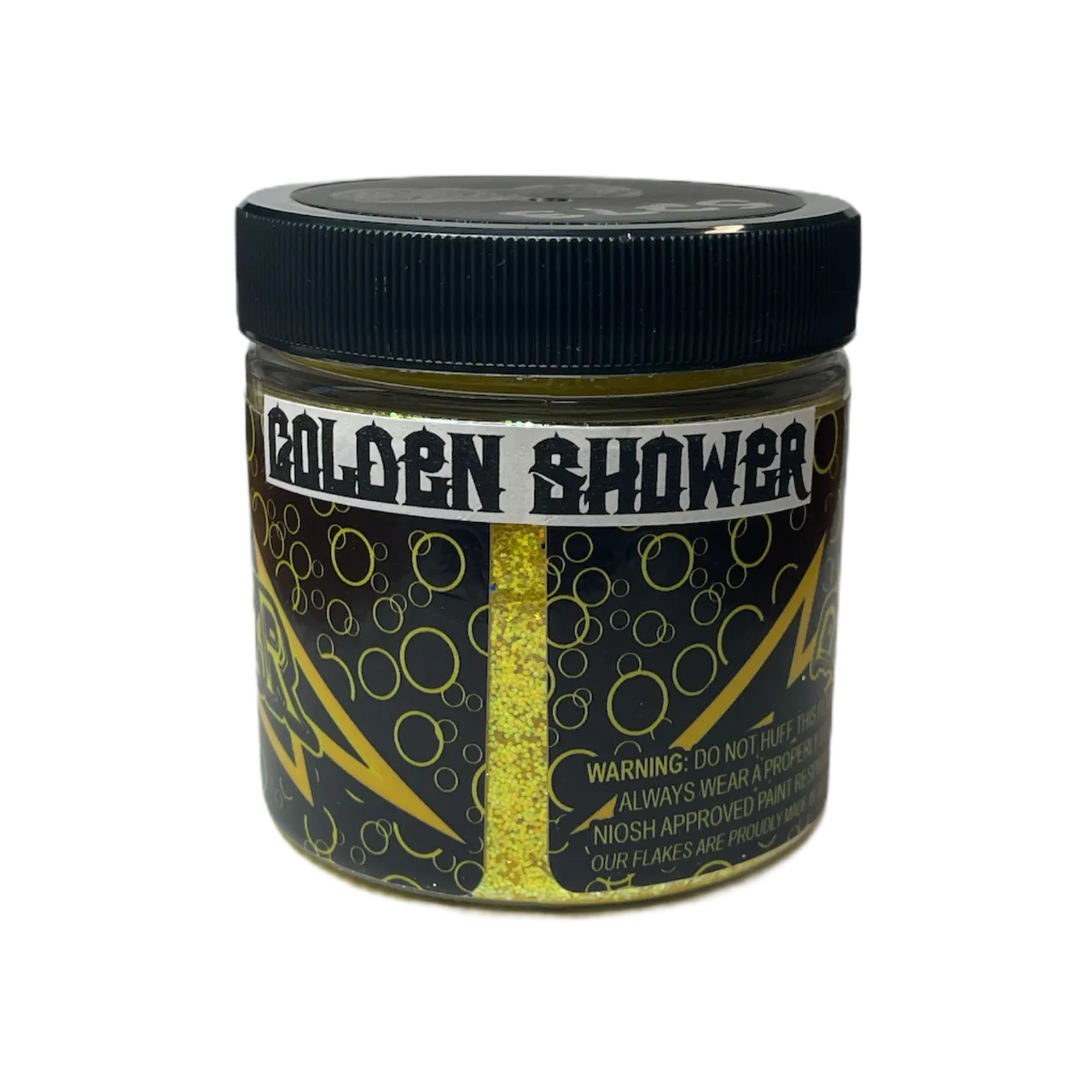 Paint Huffer Metal Flake - Golden Shower