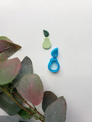 Pear & Stem | Clay Cutter