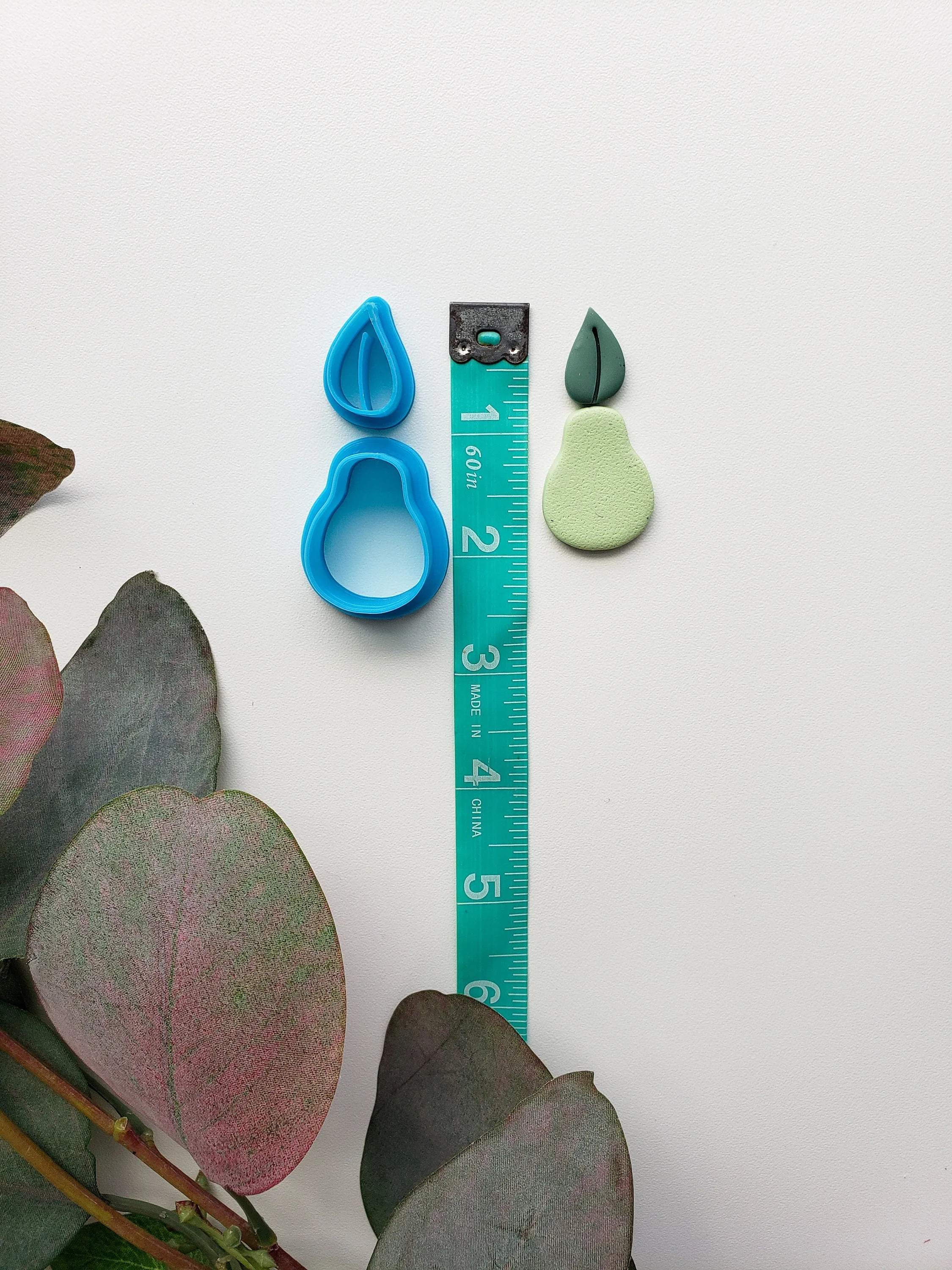 Pear & Stem | Clay Cutter