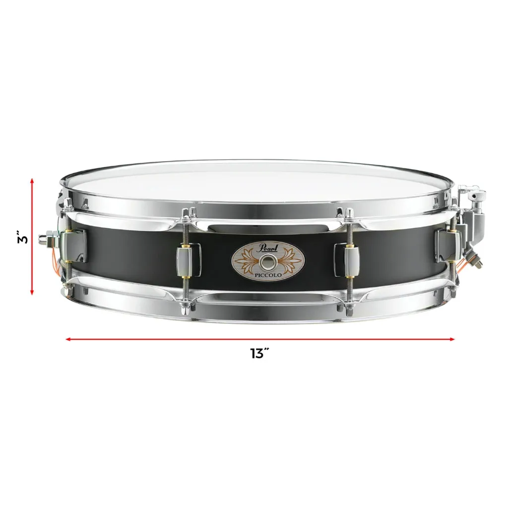 Pearl 13"x3" Steel Effect Piccolo Snare