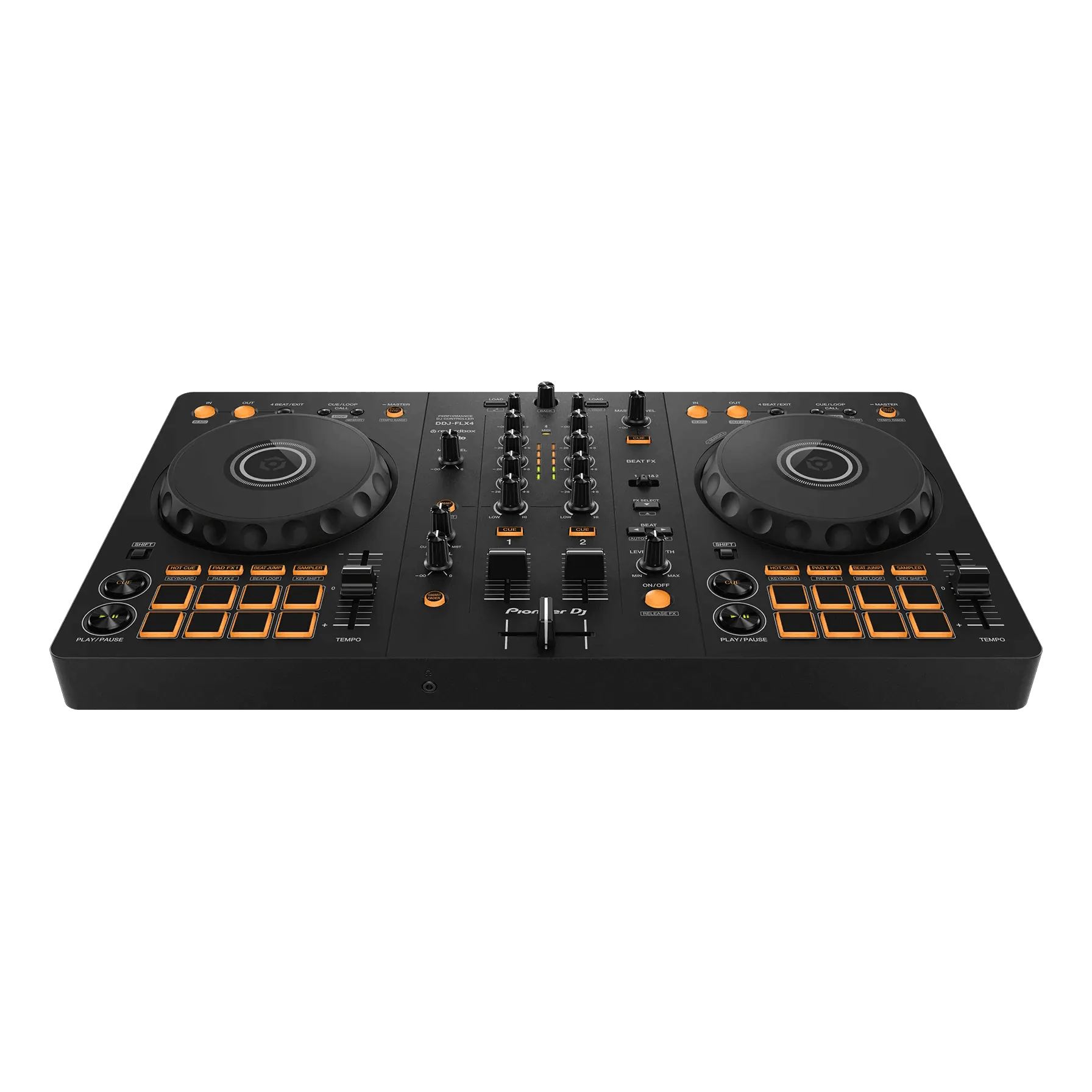 Pioneer DDJ-FLX4 2-Channel DJ Controller For Multiple DJ Applications (Black)