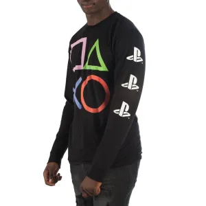 Playstation Buttons Long Sleeve Shirt