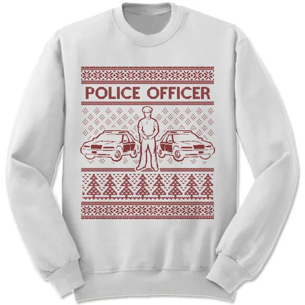Police Officer Christmas Sweatshirt