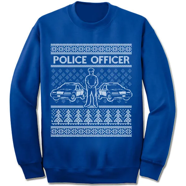 Police Officer Christmas Sweatshirt