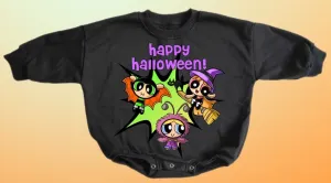 POWERPUFF HALLOWEEN Screen dtf  Pre order 3-5 business days