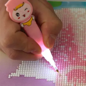 Premium Diamond Painting Drill Pen With Light