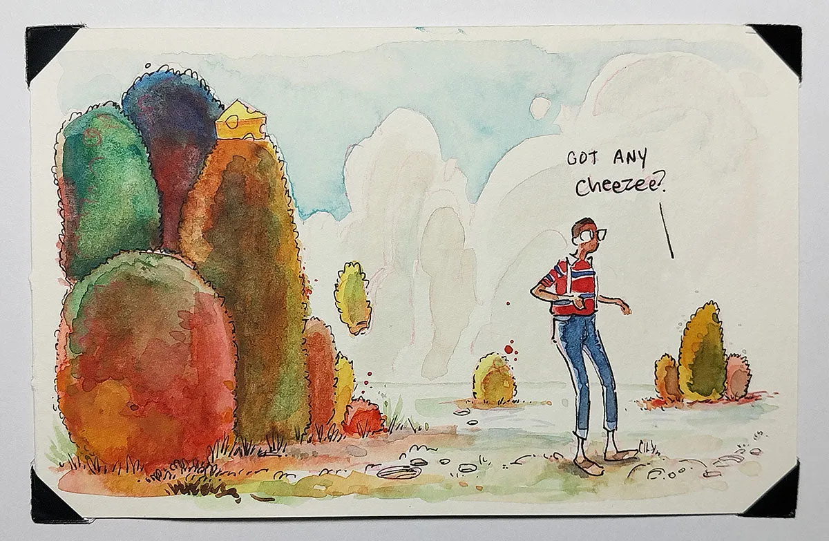 "Got any cheese!?" by Eric Michael Hancock