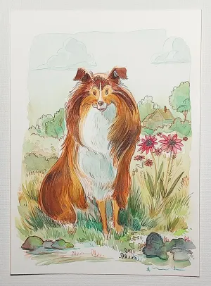 "Sheltie no. 25" by Eric Michael Hancock