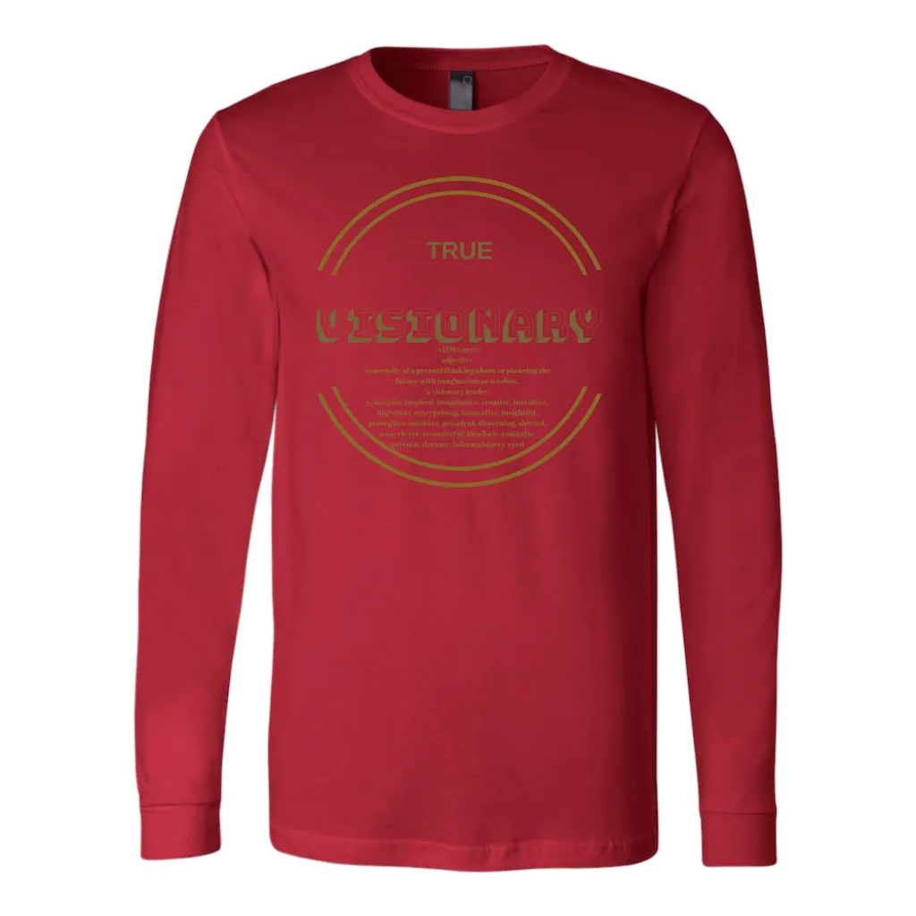 "TRUE VISIONARY" LONG SLEEVE T-SHIRT