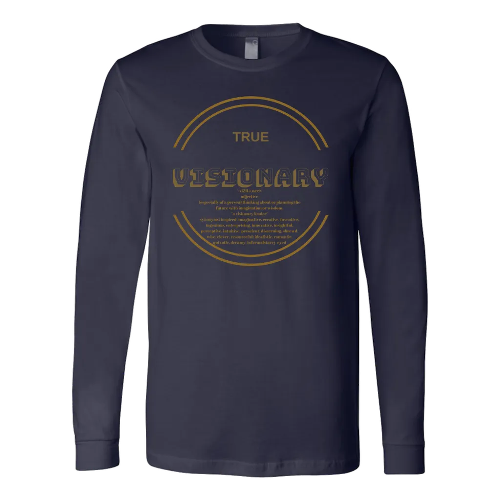 "TRUE VISIONARY" LONG SLEEVE T-SHIRT