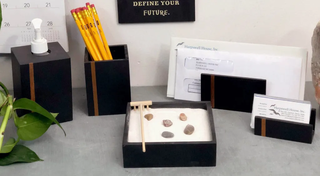 Rich Slate Desk Set