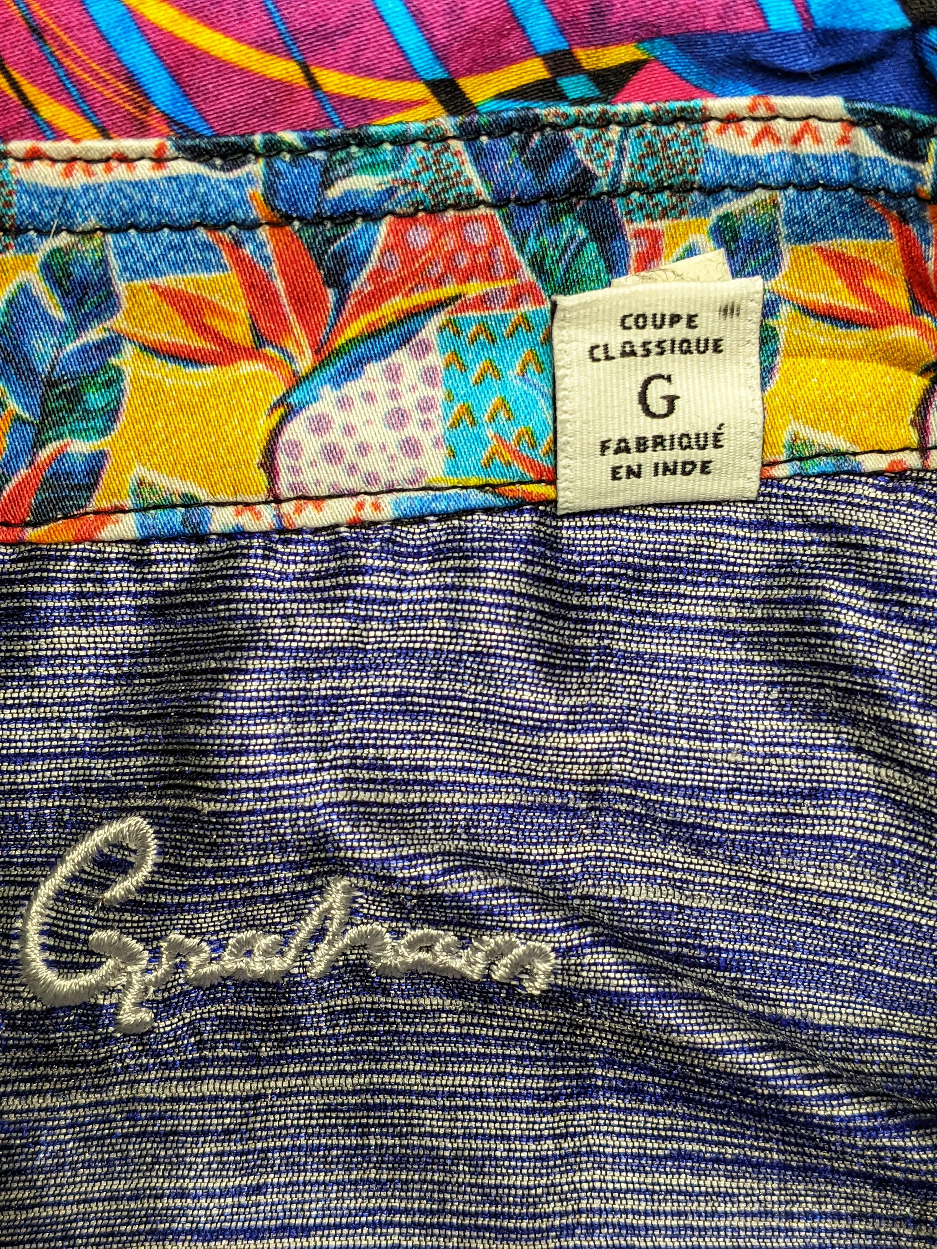 Robert Graham Billings Long Sleeve Colorful Shirt Size 2XL