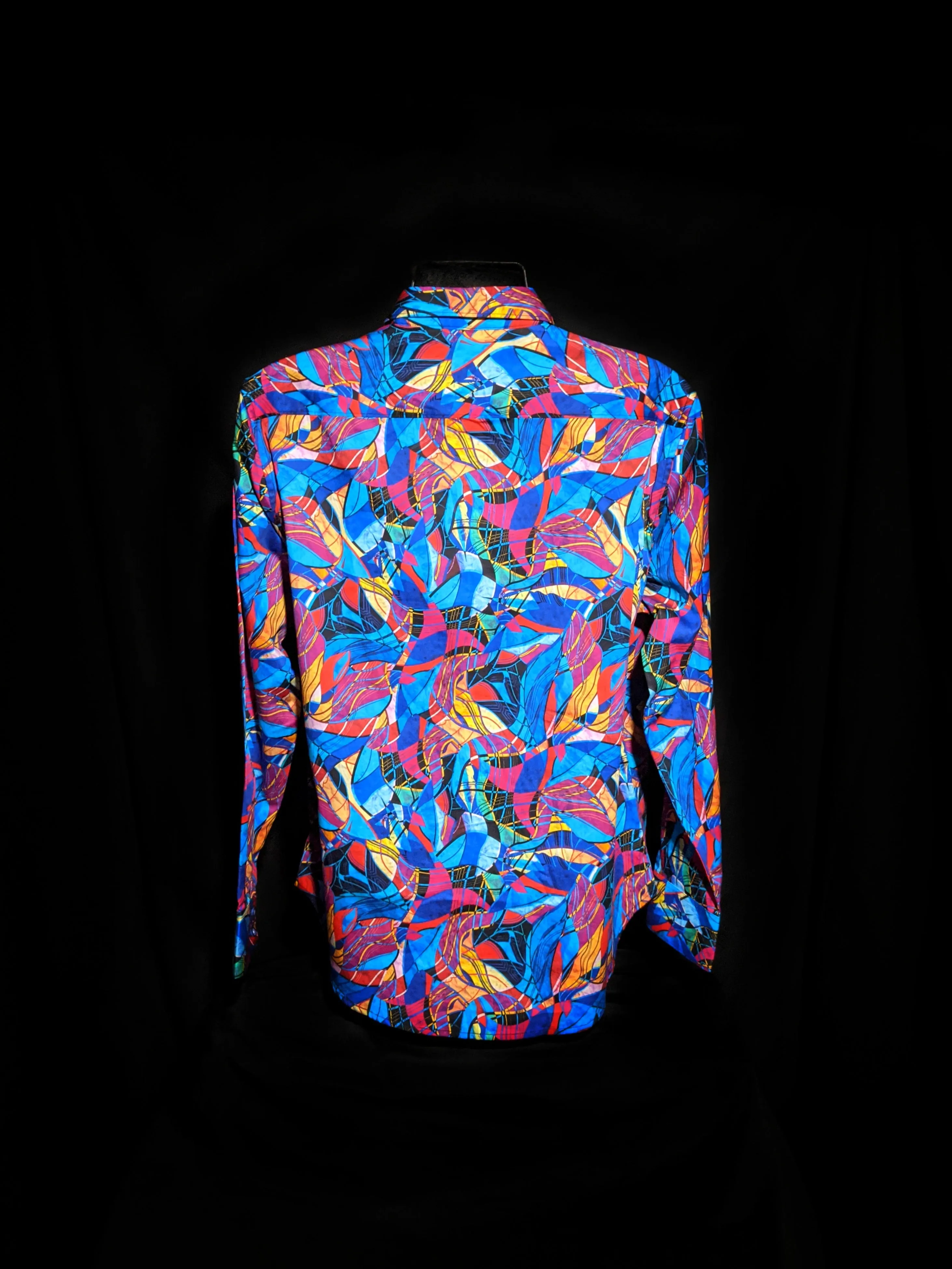 Robert Graham Billings Long Sleeve Colorful Shirt Size 2XL