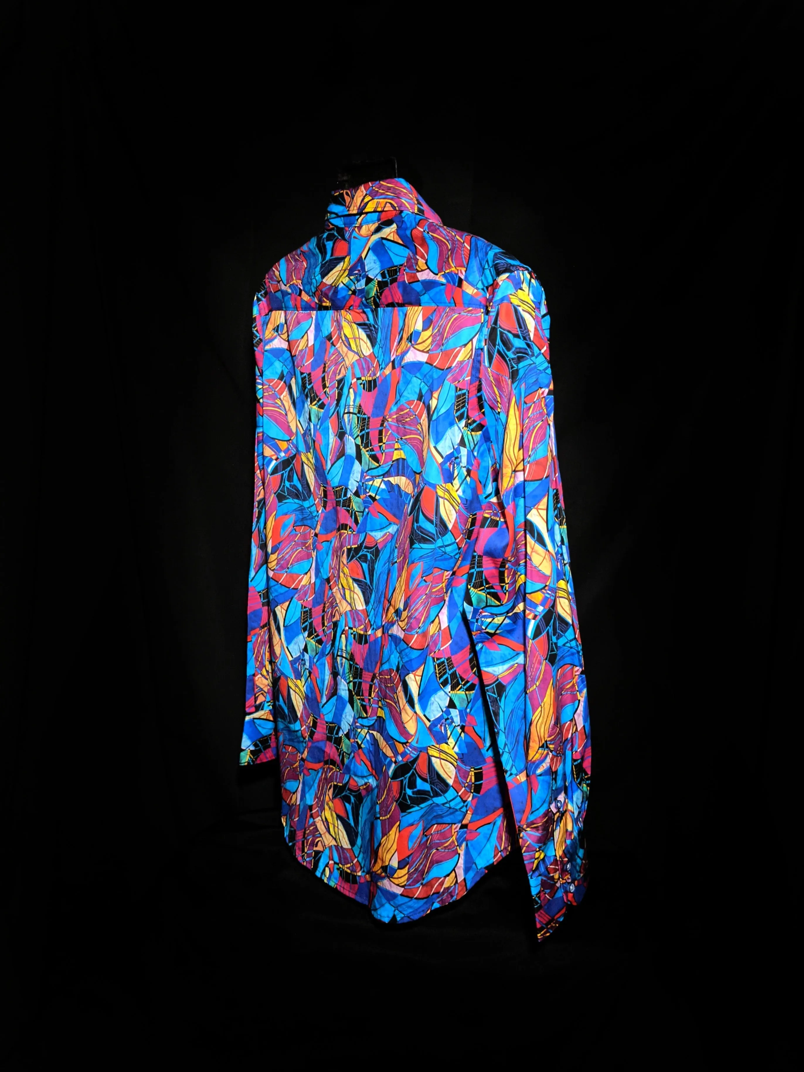 Robert Graham Billings Long Sleeve Colorful Shirt Size 2XL
