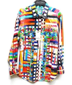 Robert Graham Wovens Shirt Size XL