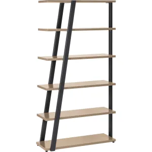 Safco Mirella 5-Shelf Sand Dune Bookshelf