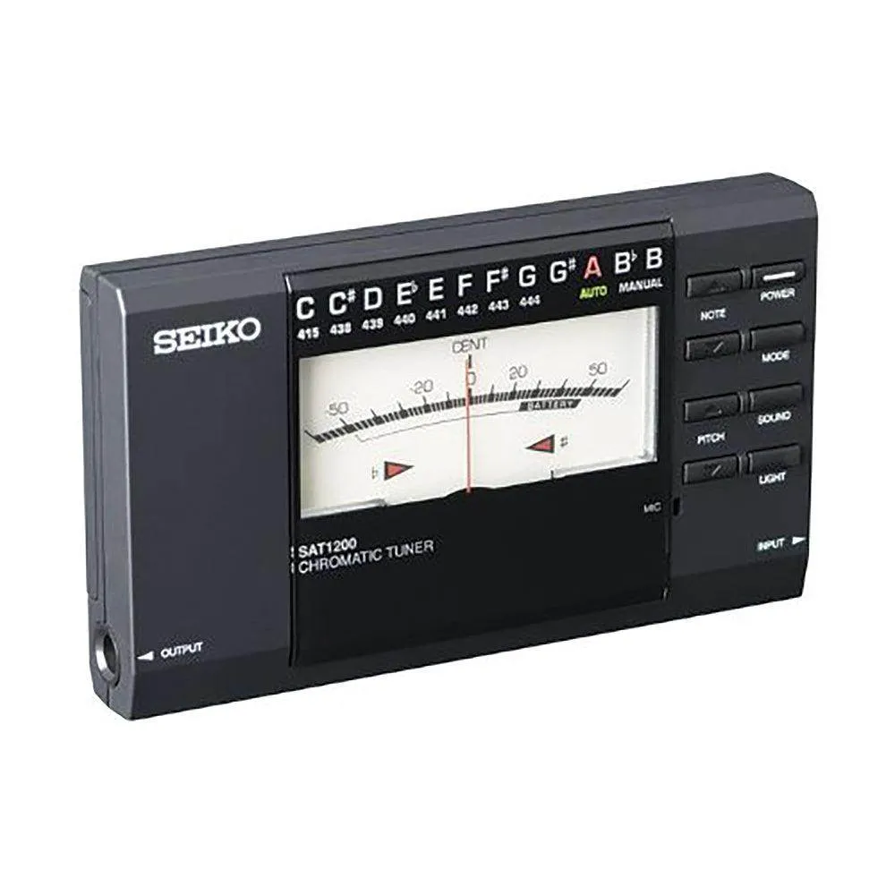 Seiko Chromatic Tuner with VU Meter