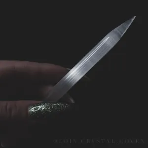 Selenite Pencil Wand