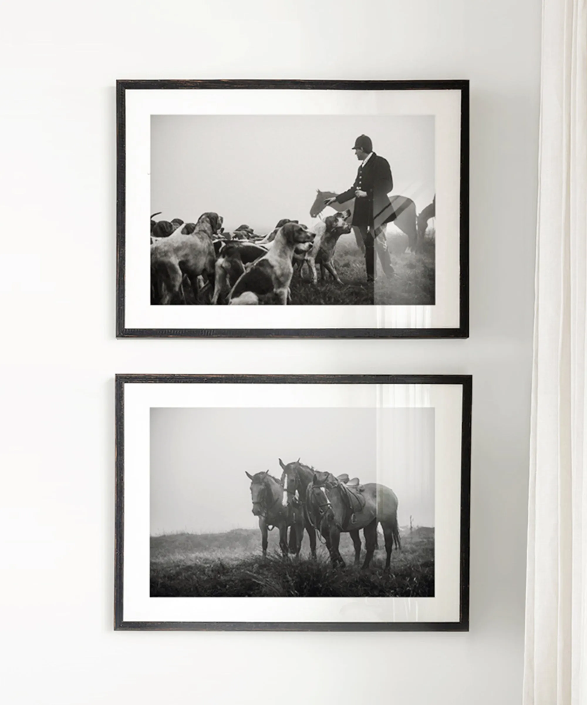 Set of Two Dartmoor Hunt Prints