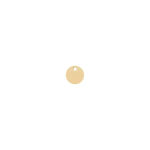Sia Disc Charm - Gold